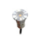  Single Pods Waterproof IP67  - Flat Surface LED Step/Stair/Deck Light - FLAT NON-POLISHED STAINLESS STEEL LED COURTESY LIGHT- WK-SS1FSX - AZLED